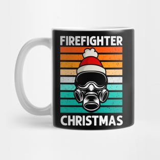 Fire Fighter Santa Mug